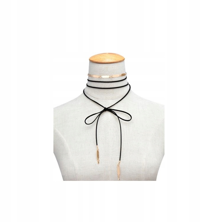 OPALIZUJTE CHOKER NÁHRDELNÍK - ČIERNY N493CZ