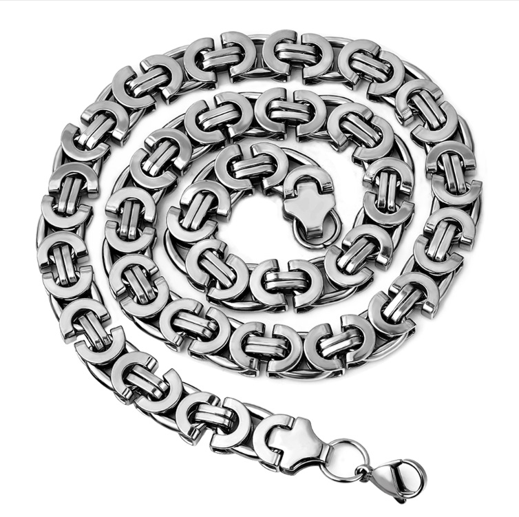 Royal Royal oceľový reťazec náhrdelník 11 mm