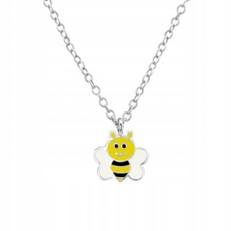 NÁHRDELNÍK DIEVČATÁ SILVER BEE