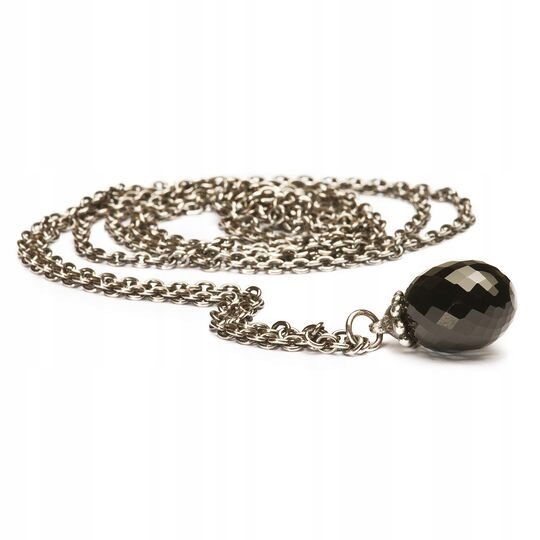 Náhrdelník trollbeads, náhrdelník s čiernym Onyx 70