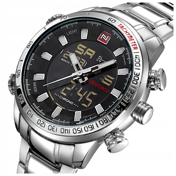 Pánské hodinky - Naviforce Electronic Men's Watch - VCF1