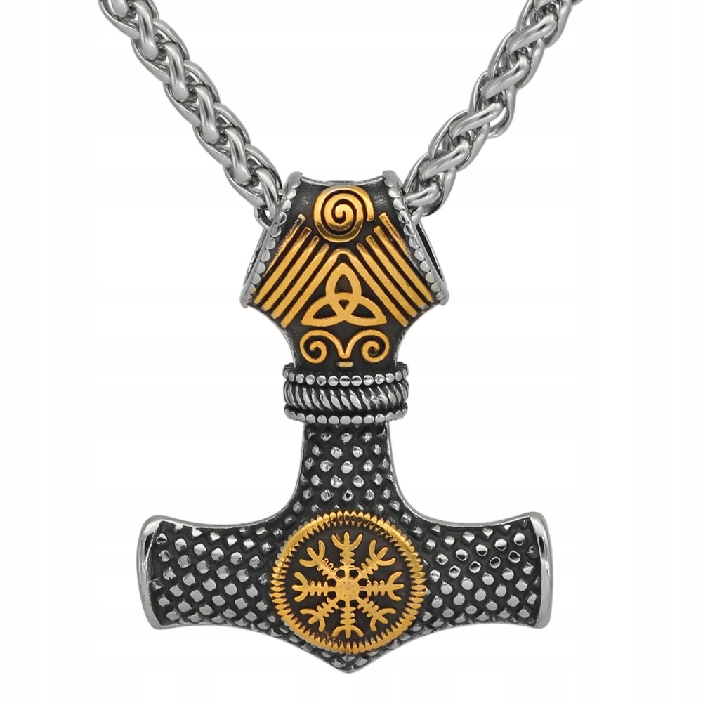 Nordický náhrdelník Mjolnir Hamot Thor Wiking #2