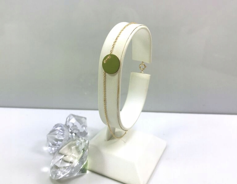 Nový kruh Gold Bracelet 333 0,68 g 18cm