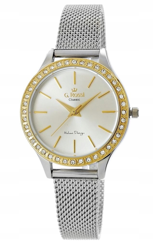 Dámske hodinky - Nové módne dámske hodinky s G.Rossi BCM Cubic Zirconia