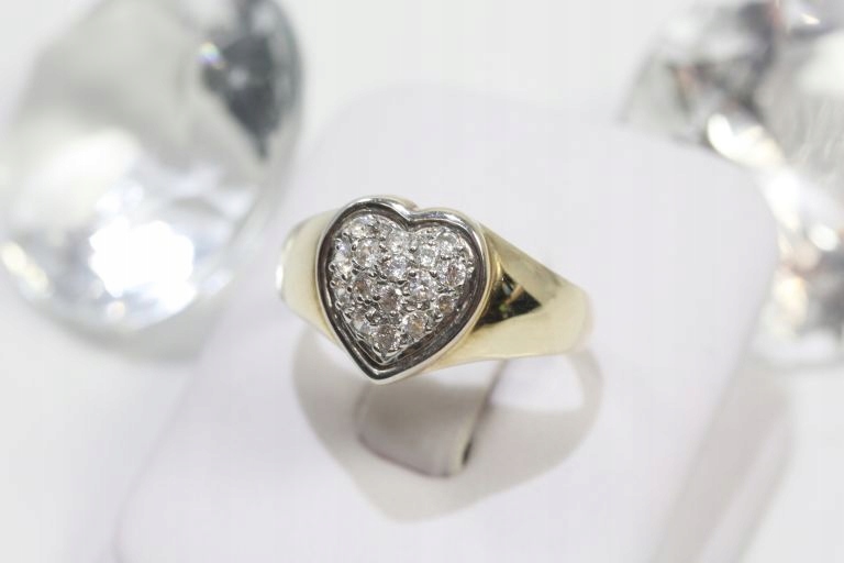NOVÝ ZLATÝ KRÚŽOK ZIRCONIA P333 8K 3,93G R21