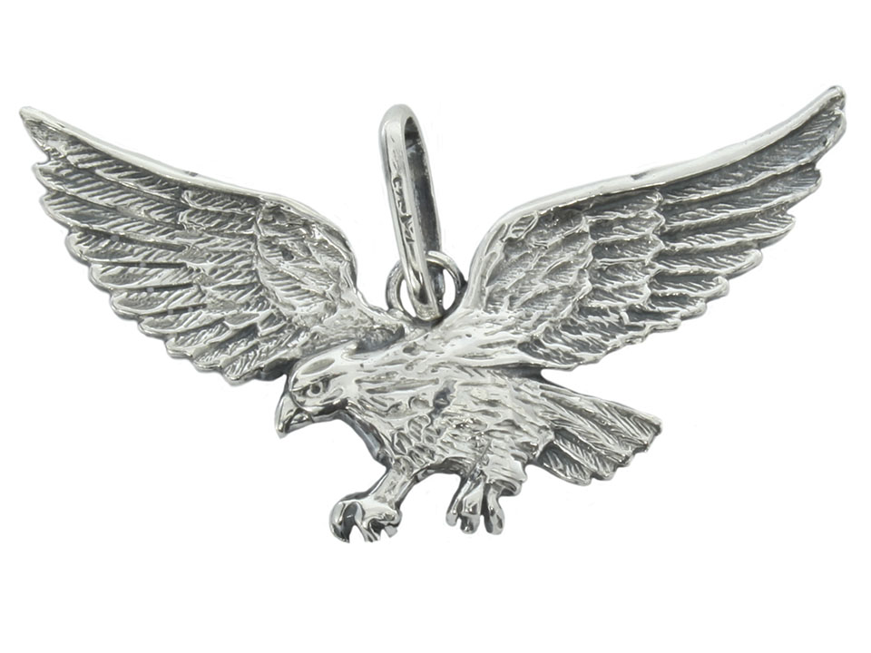 Pre mužský darček, prívesok Eagle 08 Silver 0,925