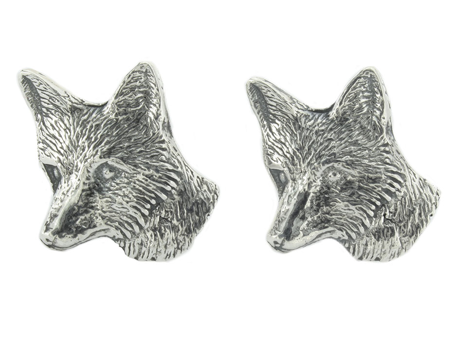 Pre darček Silver925 Cufflinks Cuff Fox od spoločnosti Fox Bok