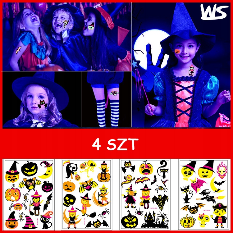 Tetovačky - Nálepka tetovanie rukávom nálepky Halloween tetovanie