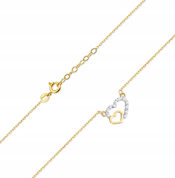 Náhrdelník celebrít Test Diamonds Test 585