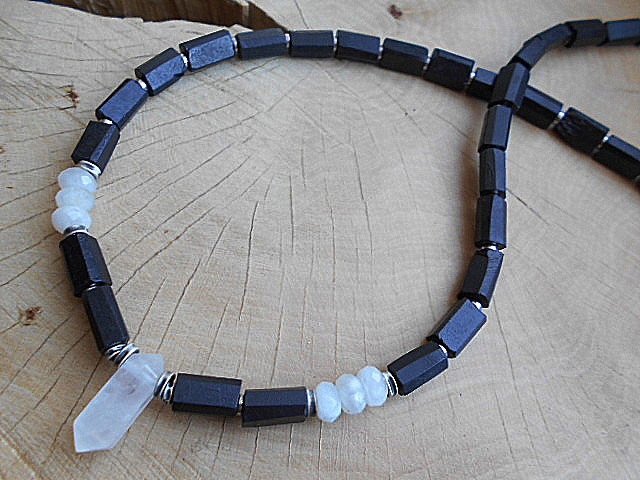 Turmalin náhrdelník Crystal Mountain Cave Silver 925