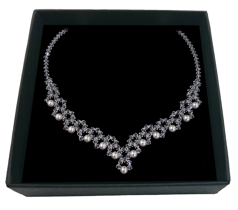 Svadobný náhrdelník od Swarovski Crystals 1975