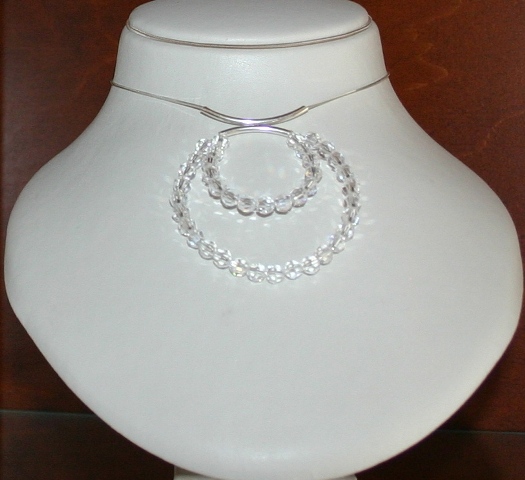 Strieborný náhrdelník OneDay16 SWAROVSKI E -10%