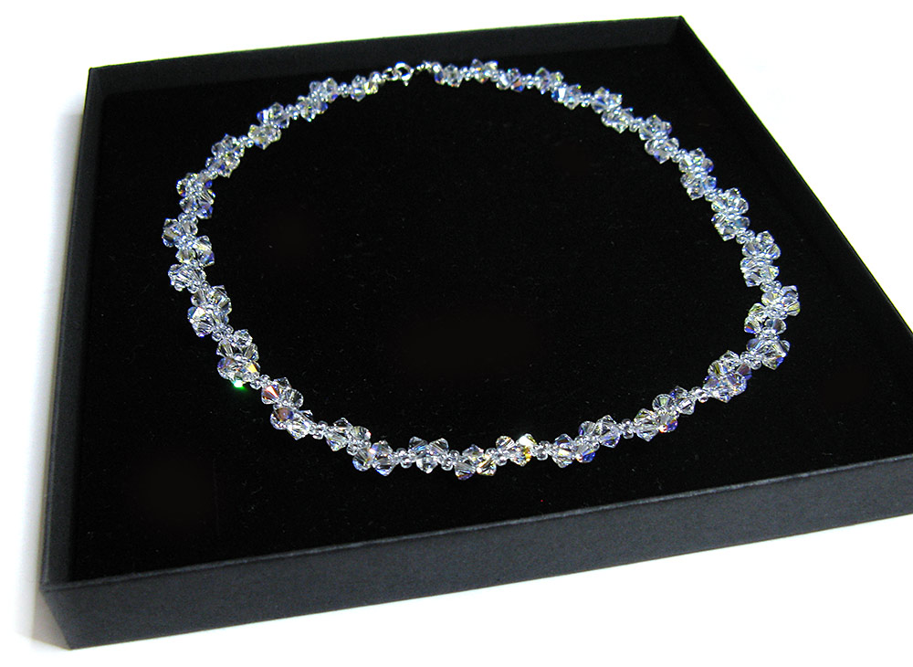 Náhrdelník vyrobený zo Swarovski 341 Crystal AB