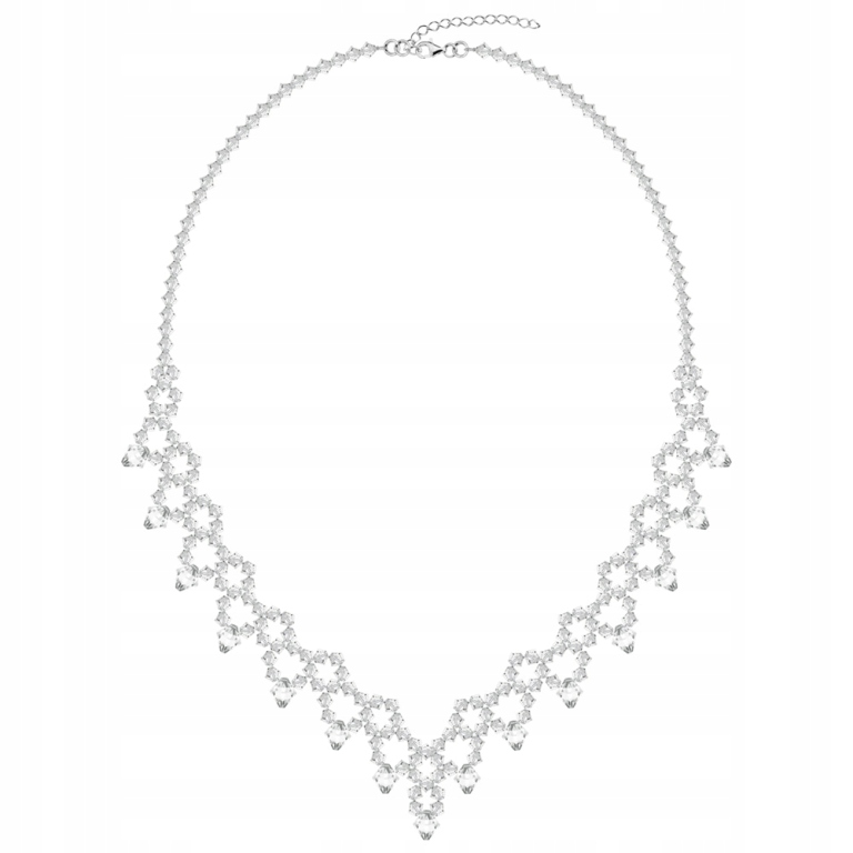 Krištáľové náhrdelníky Swarovski pre svadobné šperky