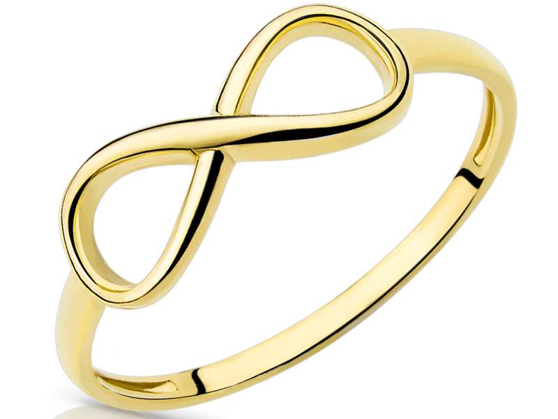 Zlatý prsteň Infinity (585 r18)
