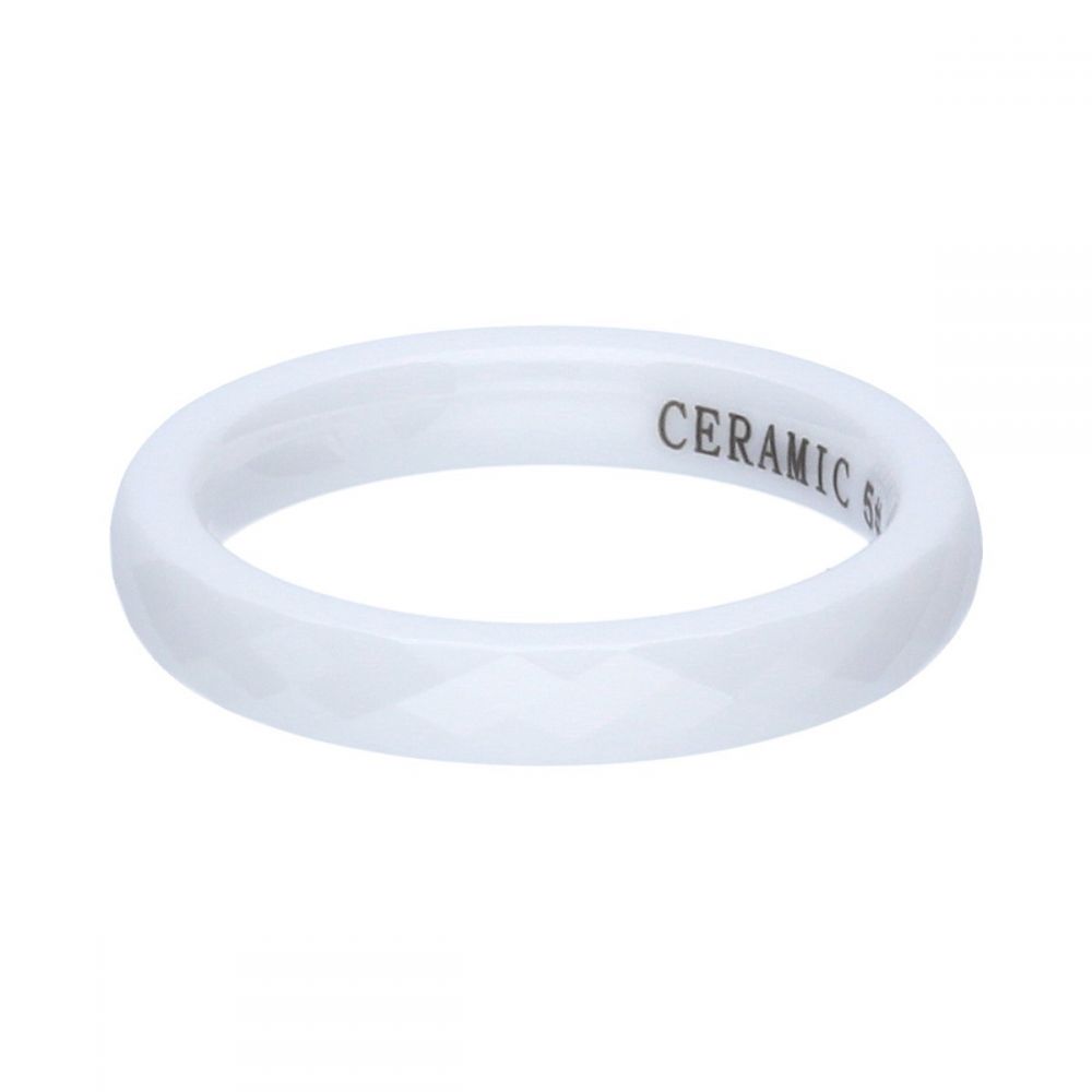 ÚZKY BIELY 3mm KERAMICKÝ KRÚŽOK # 22