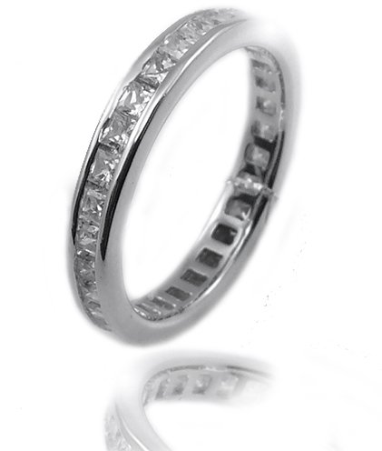 EXTRA SWAROVSKI RING STRIEBORNÝ MODEL R.13