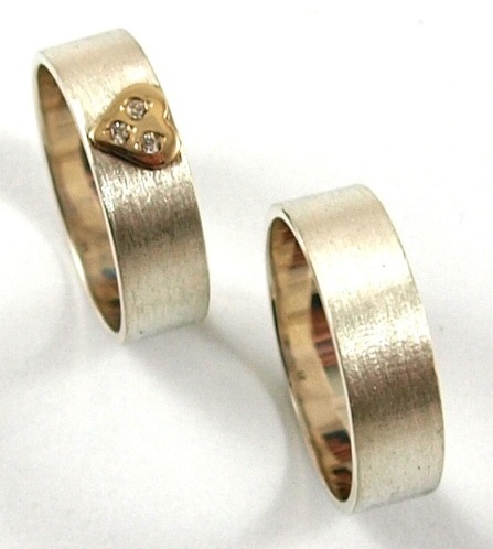 RÁFKY 6 MM PLOCHÉ * SATINOVÉ ZLATO + STRIEBORNÁ SADA
