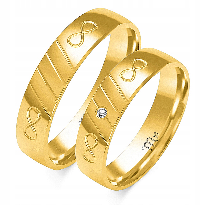 SVADOBNÉ PRSTENE 585 O-203 Infinity