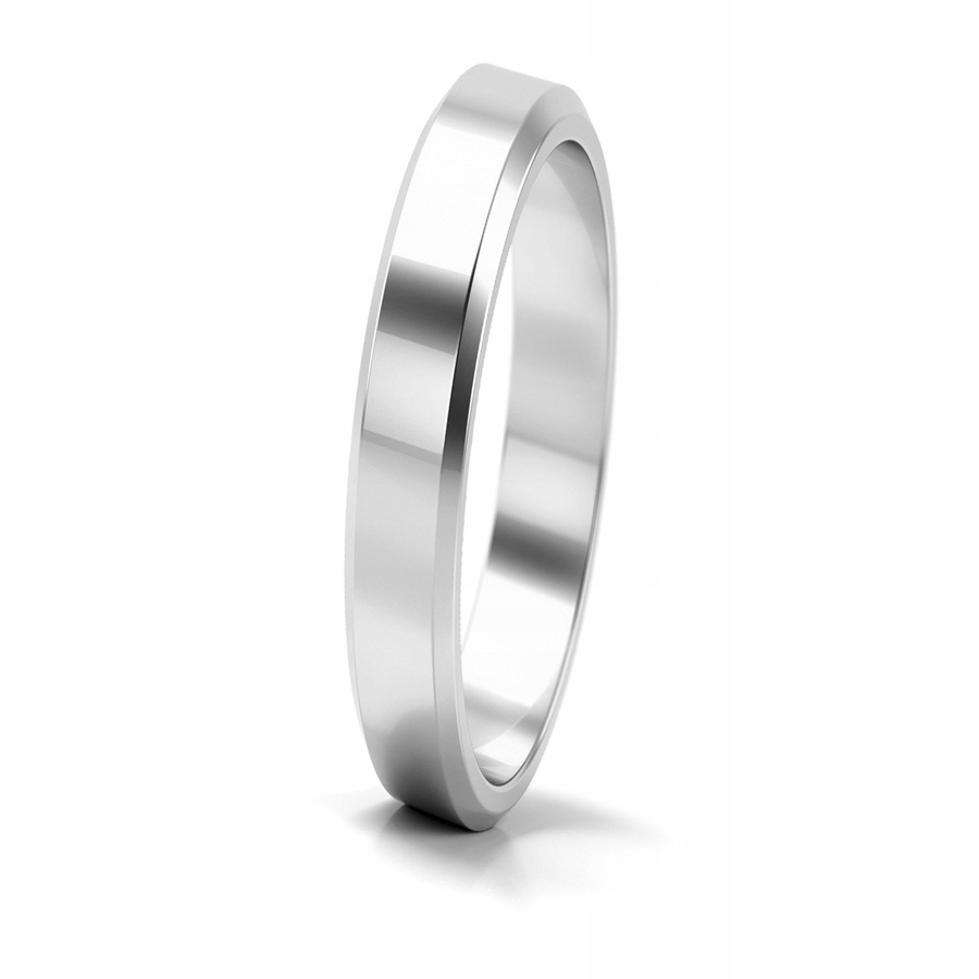 SVADOBNÉ PRSTENE BIELE KORÁLKY 3MM 585 KRF / B