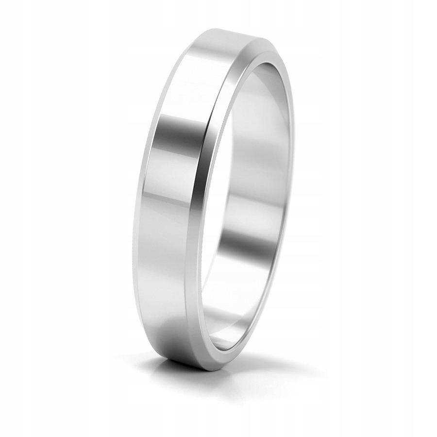 SVADOBNÉ PRSTENE BIELE KORÁLKY 4MM 585 KRF / B