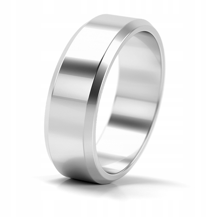 SVADOBNÉ PRSTENE BIELE KORÁLKY 6MM 585 KRF / B