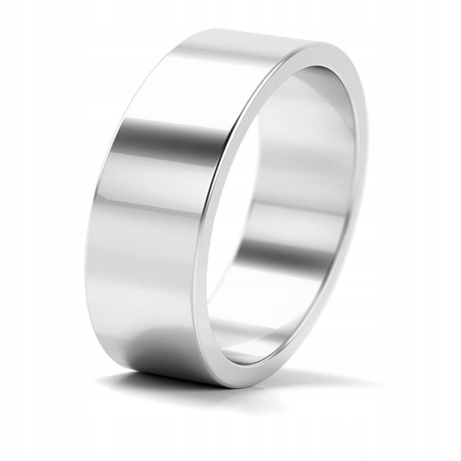 BIELE SVADOBNÉ PRSTENE 6,5 MM 585 KRP / B