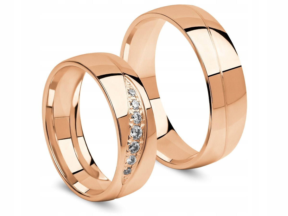 SVADOBNÉ PRSTENE ROSE GOLD BRILLIANTS SET 585