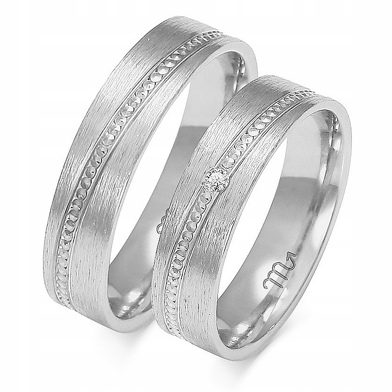 14K ZLATÉ PRSTENE 4 mm ZIRKÓNIA id A-130