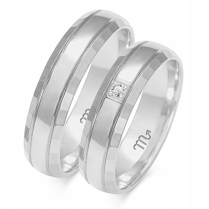 14K ZLATÉ PRSTENE 5 mm BRYLANT id A-216