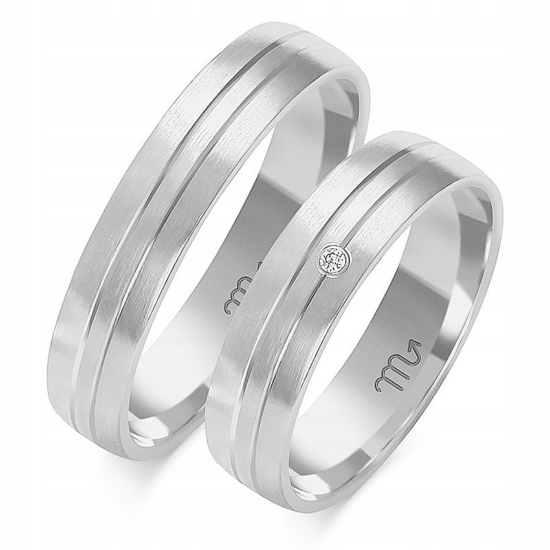 14K ZLATÉ RÁFKY 5 mm ZIRCONIA id OE-71