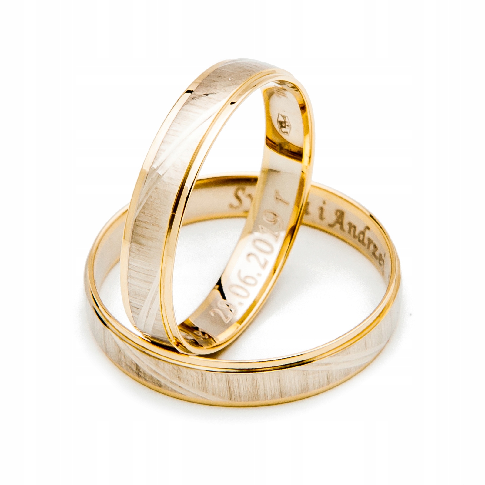14K ZLATÉ PRSTENY 5 mm ID A-227