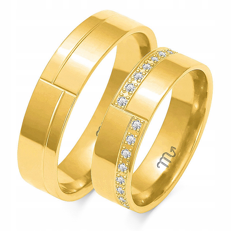 8K 5,5 mm ZLATÉ RÁFKY ZIRCONIA id OE-42