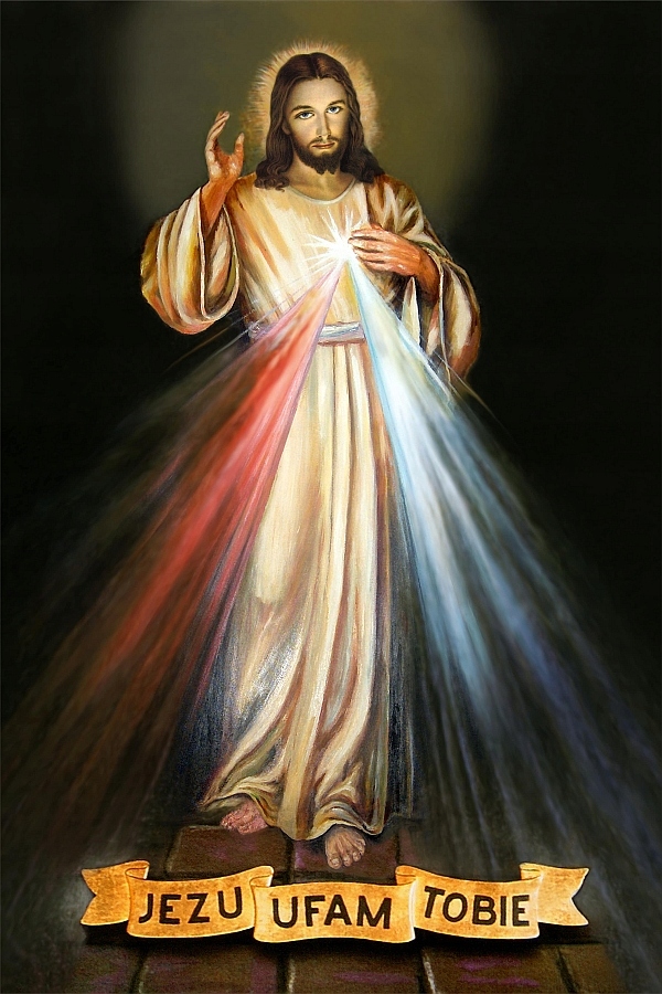 Obrázok na plátne Ježiš, verím, že ti prijíma 60x100 cm