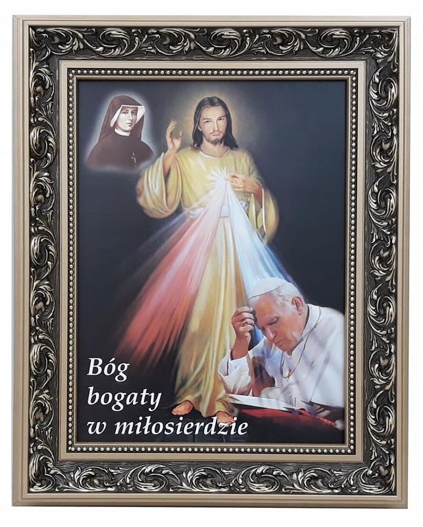 Obrázok v zlatom ráme 42x52 Ježiš verím, že máte radi