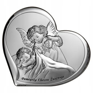Obrázok Strieborný krst Guardian Angel s nápisom 11x9