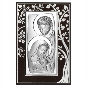 Obrázok Silver Svätá rodina, výročie svadby 15x22