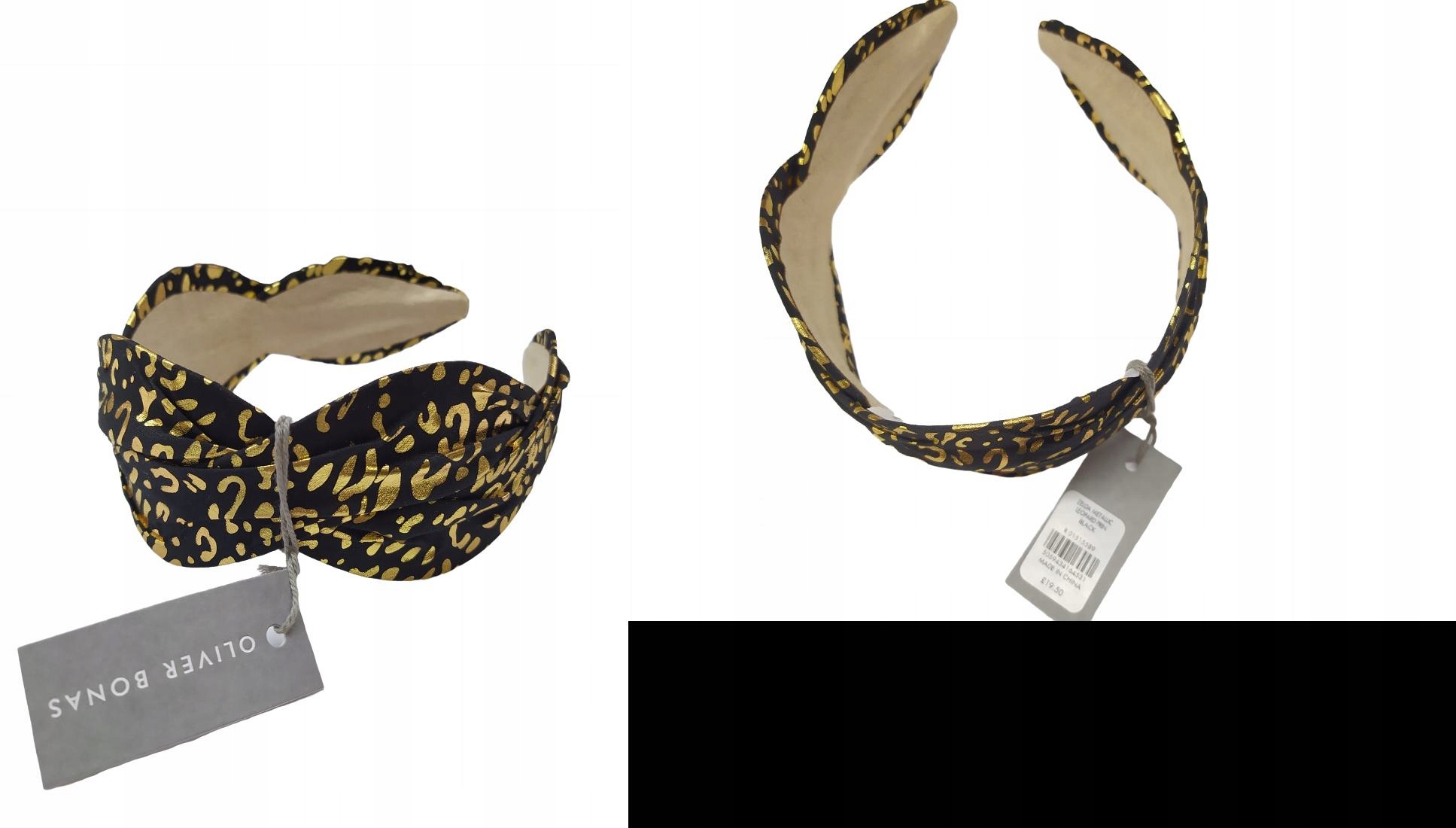 Oliver Bonas Hair Band 1GBA Leopard