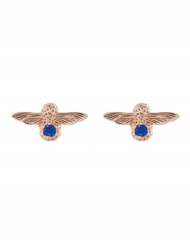 Olivia Burton náušnice kamenné lapis lazuli v14 nc1