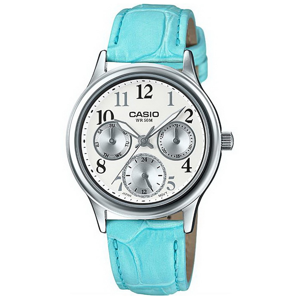 Dámske hodinky -  Pôvodné hodinky Casio LTP-E306L-7B s balením