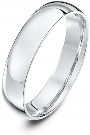 Theia Ring 4mm Unisex Gold 375 9Ct R. 66 (21)