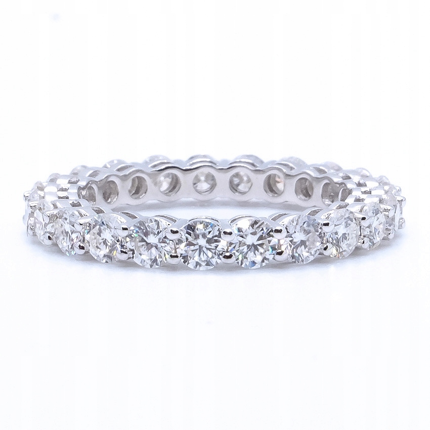 Snubný prsteň s moissanitmi - 2,0 ct CUDO! AKO DIAMANTY