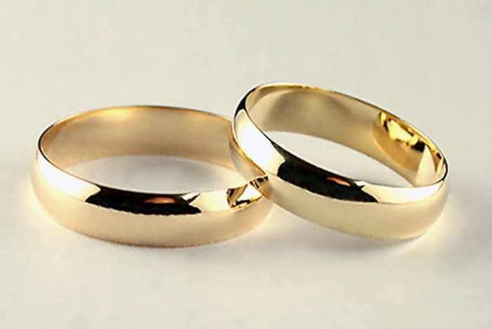 Snubné prstene Pair English Gold 585, 5 mm, 6 g