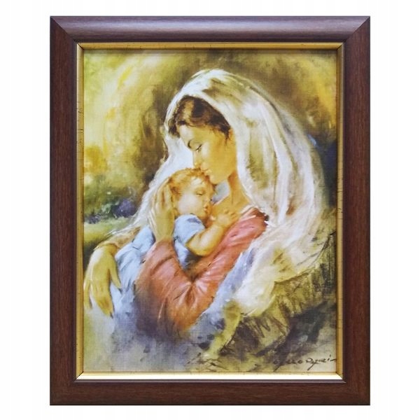 Obraz 28x23,5 cm, Matka Božia s ...- 57308