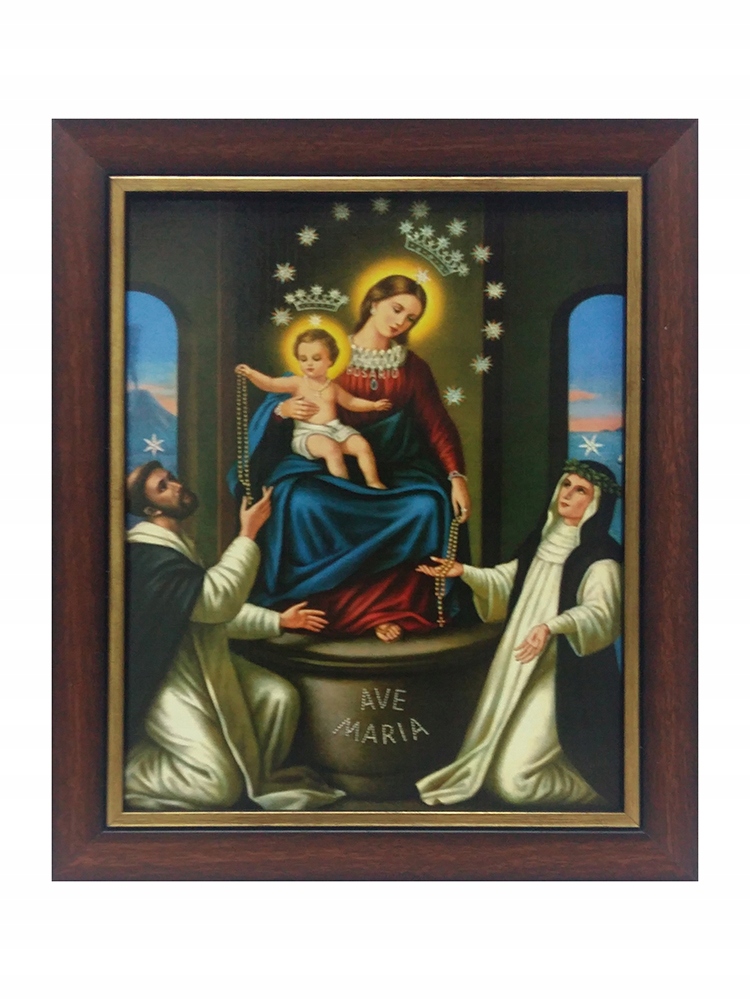 Obrázok 29x24cm Panna Mária z Pompejských ... - 61456