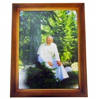Obrázok 30x40cm John Paul II pod ... - 37920