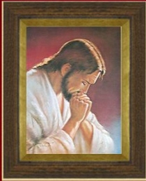 Obrázok 30x40cm Ježiš modlitebný rám ... - 36825