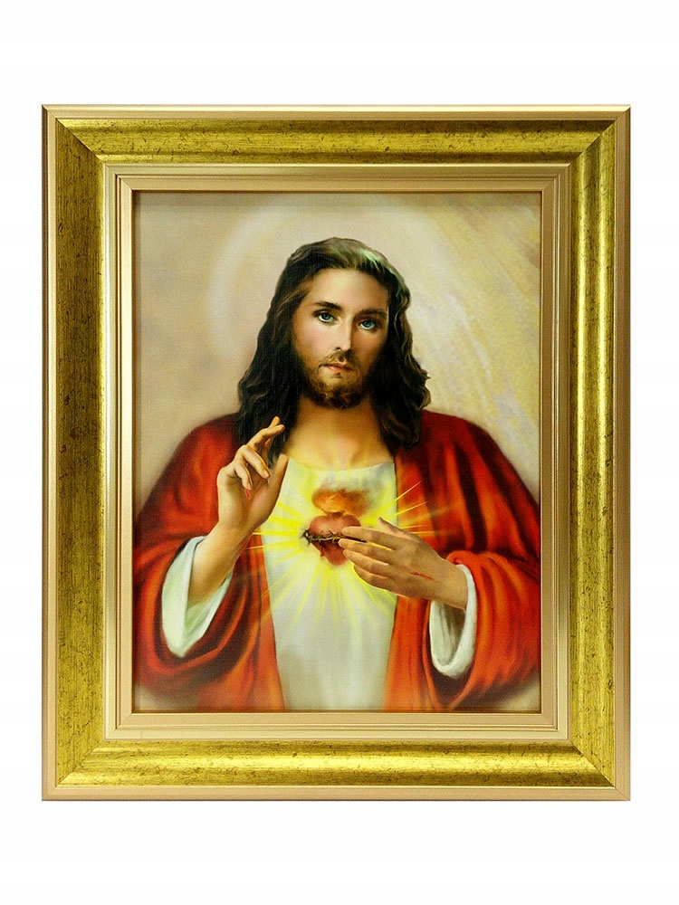 Obrázok 30x40cm Srdce Ježišového rámca ... - 35957