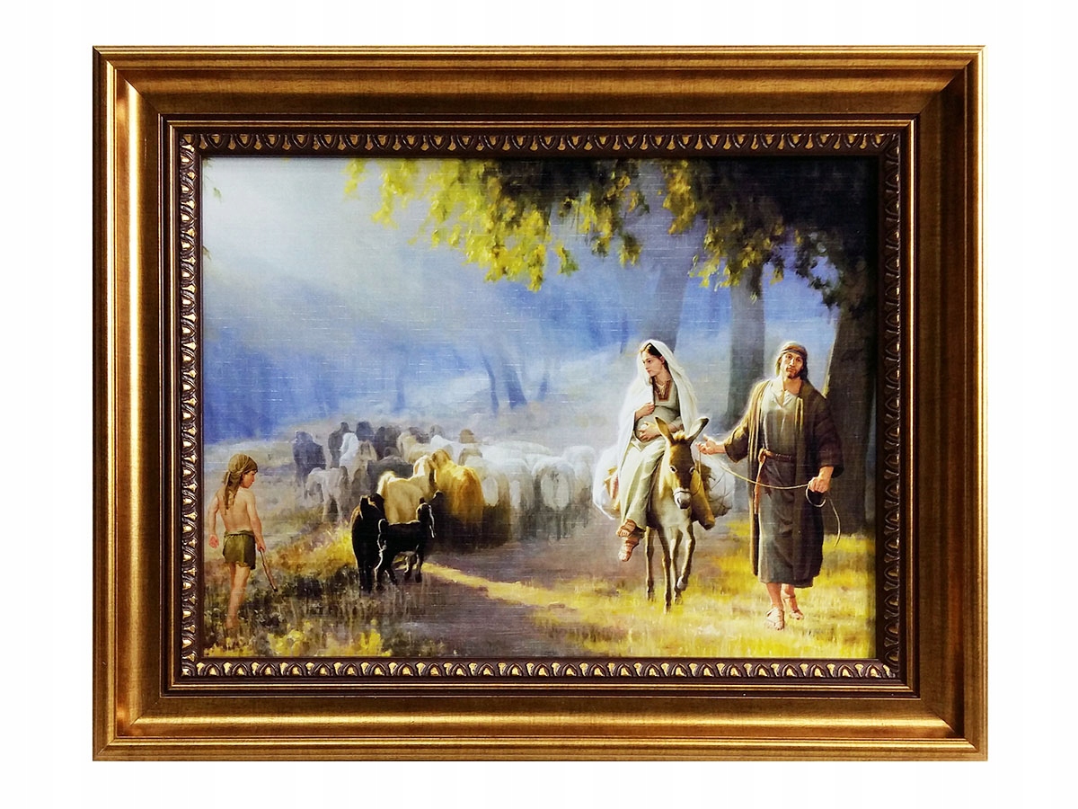 Obrázok 30x40cm Escape do Egypt Rama ... - 59648