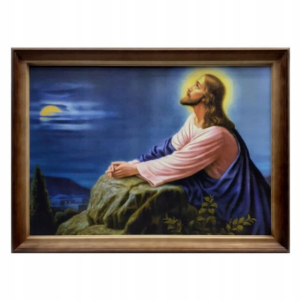 Obrázok 50x70cm Pán Ježiš v Ogójiec on ... - 01802